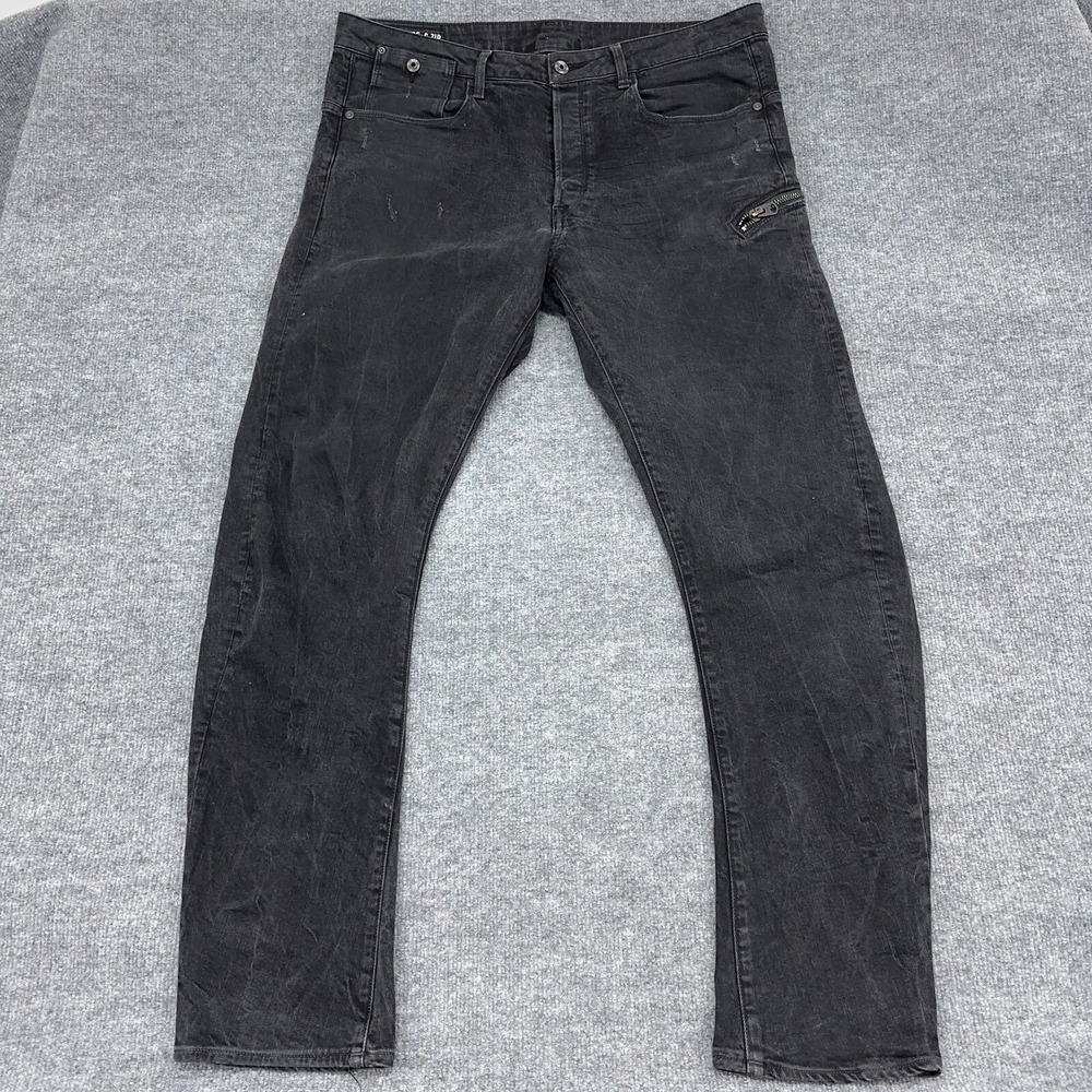 G-Star Slim Men’s Jeans in Washed Black